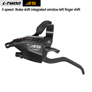 Kit de Cambio de Marchas para Bicicleta A5 de <span class=keywords><strong>3x9</strong></span> Velocidades, con Freno Integrado y Palanca de Cambios Tipo Ventana, <span class=keywords><strong>Desviador</strong></span> <span class=keywords><strong>Delantero</strong></span> y Trasero, 27 Velocidades - Product Image 2