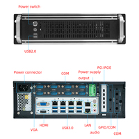 Ordinateur embarqué industriel HVAEIPC de haute qualité Intel B365/H310C Mini PC LGA1151 Windows/Linux Core I5/i7/i9 32G DDR4 4G RJ45