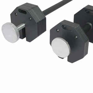 دمبلز معدني ثماني الأضلاع 80LB قابل للتعديل متعدد الوظائف ومحمول مع لوحات إدراج - Product Image 1