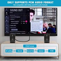 Câble convertisseur audio analogique coaxial plaqué or ARC vers RCA avec alimentation USB, gaine en PVC, 110 cm, pour téléphone portable et haut-parleur