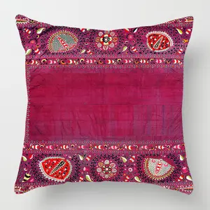 Amity - Capas de almofadas com estampa turca marroquina, capas de almofadas quadradas indianas 18x18, capas de almofadas marroquinas e mexicanas