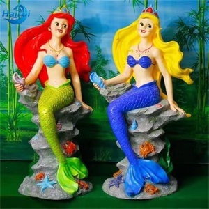 Sculpture <span class=keywords><strong>de</strong></span> Sirène <span class=keywords><strong>de</strong></span> Dessin Animé en Fibre <span class=keywords><strong>de</strong></span> Verre pour Décoration <span class=keywords><strong>de</strong></span> Parc Extérieur, Statue d'<span class=keywords><strong>Étoile</strong></span> <span class=keywords><strong>de</strong></span> <span class=keywords><strong>Mer</strong></span> en Fibre <span class=keywords><strong>de</strong></span> Verre pour <span class=keywords><strong>l</strong></span>'Extérieur, Monde Sous-Marin - Product Image 3