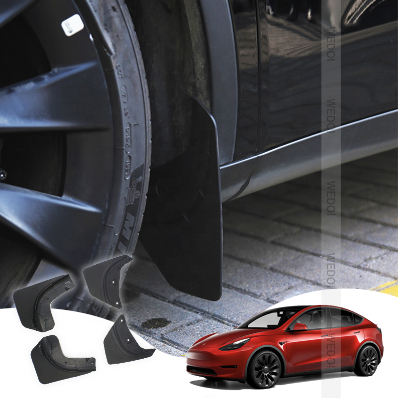Брызговики Tesla Model Y 17-22, брызговики из АБС-пластика, Аксессуары для автомобилей, 2023