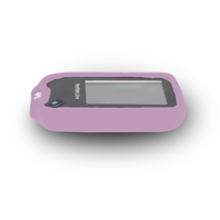 Housse en silicone rose pour lecteur de glycémie Logo personnalisable Freestyle Libre Safety Soft Protector Eco-friendly