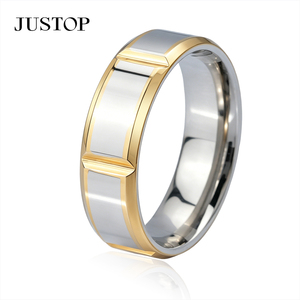 Juego de Anillos de Cóctel Geométricos Modernos, Chapados en Rodio, de Acero Inoxidable, Joyería Unisex de Moda para Uso Diario - Product Image 6