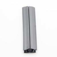 Pistoolgrijs Minimaal 15Mm Spleet 135 Graden Badkamer Douchewand Magnetische Afdichtingsstrip