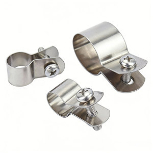 Collier de serrage en acier inoxydable pour tuyau de mise à la <span class=keywords><strong>terre</strong></span>, fixation de conduites électriques et applications anticorrosion - Product Image 2