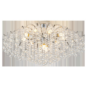 Lustre moderne en cristal de luxe, luminaire de <span class=keywords><strong>plafond</strong></span> haut de gamme pour salon, fer forgé pour villa, hall, chambre à coucher, lampes décoratives - Product Image 6