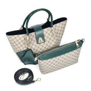 กระเป๋าถือสามชิ้นสำหรับผู้หญิงกระเป๋าพาดลำตัวอเนกประสงค์พิมพ์ลายสไตล์ใหม่ - Product Image 4