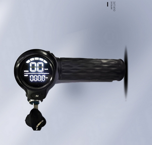Acelerador para Scooter Eléctrico + Pantalla LCD + Botón M + Bloqueo, Piezas para Bicicleta Eléctrica, Control de Velocidad en el Manillar, Acelerador para Motocicleta - Product Image 1