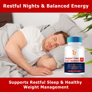 Factory Wholesale <b>Night</b> <b>Time</b> <b>Fat</b> <b>Burner</b> Capsules with Green Tea Extract Natural Herbal Supplements Encourages <b>Night</b> <b>Time</b> Recover - Product Image 4