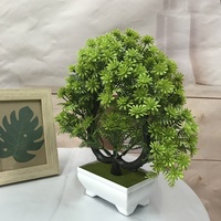 Arbre Bonsaï Artificiel Petit 24cm Plastique Bonsaï Artificiel Pin Décoration Maison