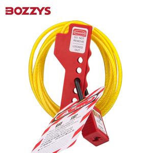 OEM Loto Economic Adjusta ble Squeezer Mehrzweckkabel-Lockout-Tagout-Geräte mit isoliertem Kabel für Industrie anlagen - Product Image 3