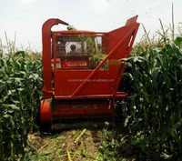Machine à couper l'ensilage, moissonneuse de fourrage entraînée par un tracteur pour les petits agriculteurs