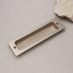 Gagang Pintu Tersembunyi, Gagang Pintu Geser, Gagang Pintu Lemari, Gagang Pintu Rata, Gagang Pintu Persegi Panjang, Paduan Seng, Lemari Kamar Tidur - Product Image 1