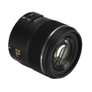 Yongnuo เลนส์เดี่ยวมาตรฐานรูรับแสงขนาดใหญ่4/3 YN25MM F1.7M 25มม. สำหรับกล้อง M4เลนส์กล้อง3เมาท์สำหรับ GX9 <span class=keywords><strong>GF9</strong></span> G95โอลิมปัส - Product Image 2
