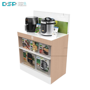 DSP Việt Nam Nhà máy hoàn toàn tùy chỉnh Tầng-đứng Acrylic Nồi cơm điện hiển thị đứng cho bán lẻ hiển thị trong trung tâm mua sắm - Product Image 1