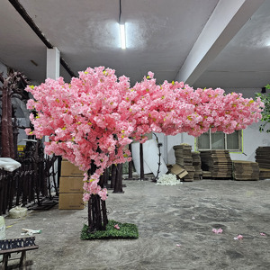 高品質の人工ピンク桜の木 結婚式の桜の木 室内屋外ホームパーティーの装飾用 - Product Image 4