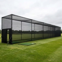 Enceinte de simulation d'entraînement de golf en extérieur, tunnel de frappe de baseball et de cricket pliable, portable, personnalisable et très élastique