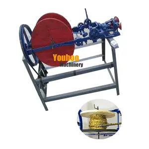 electric hemp rope machine straw rope knitting weaving machine making ropes