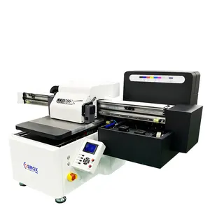 Fabriek A4 Uv 4060 Gebruikt Flatbed Grote Printer Blikjes Pvc Formaat 6040 Uv Mini Printer