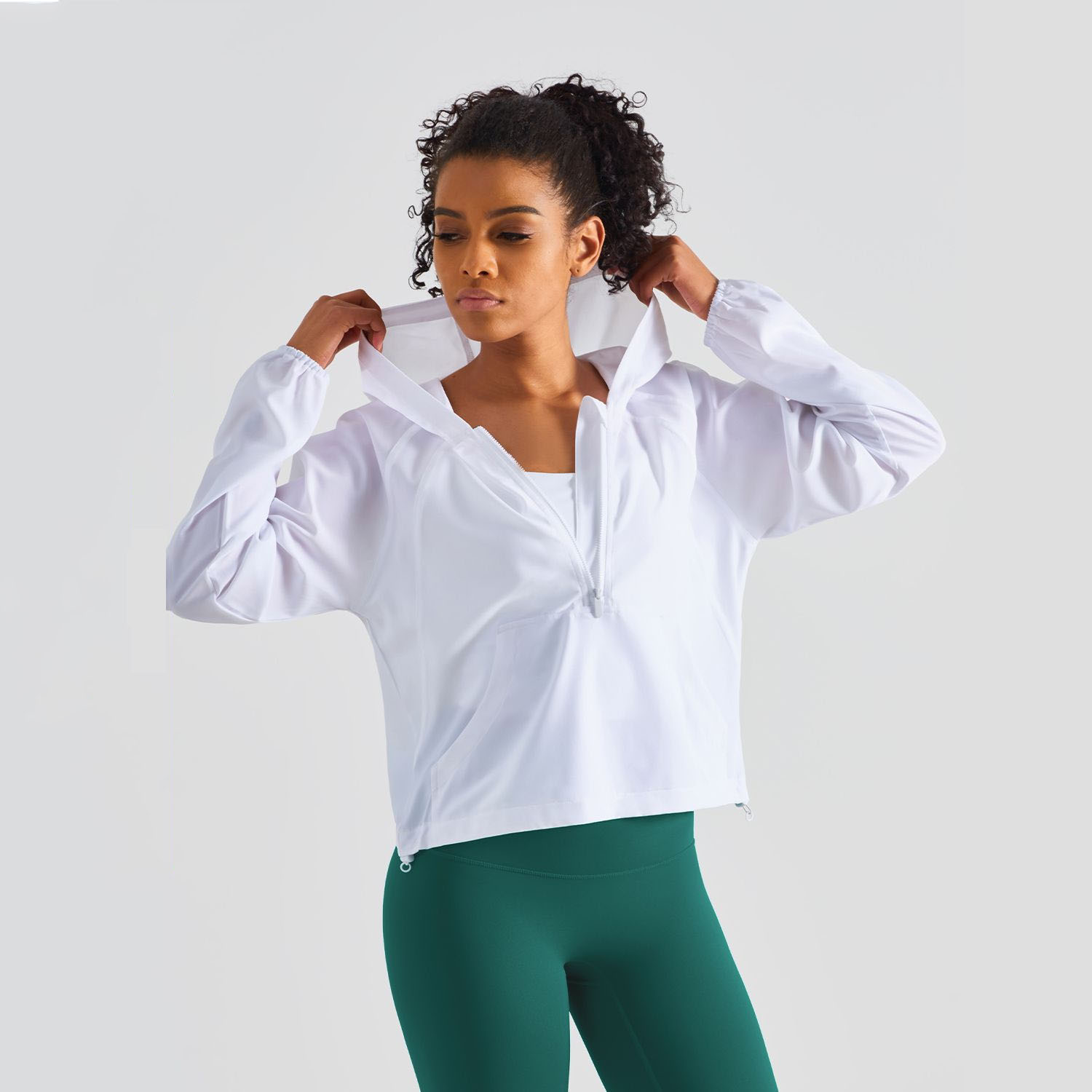 2022 Hot Sale Women's Spring and Summer New Sunscreen Quick-drying Fitness Sportswear Loose Casual Long-sleeved Yoga Top