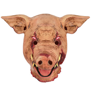 Máscara <span class=keywords><strong>de</strong></span> Cabeza <span class=keywords><strong>de</strong></span> Cerdo <span class=keywords><strong>de</strong></span> <span class=keywords><strong>Terror</strong></span> <span class=keywords><strong>de</strong></span> Látex <span class=keywords><strong>de</strong></span> Cyou Factory, Máscara <span class=keywords><strong>de</strong></span> <span class=keywords><strong>Terror</strong></span> Completa, Accesorios <span class=keywords><strong>de</strong></span> Disfraz Aterrador para Adultos, Máscara <span class=keywords><strong>de</strong></span> Halloween - Product Image 6