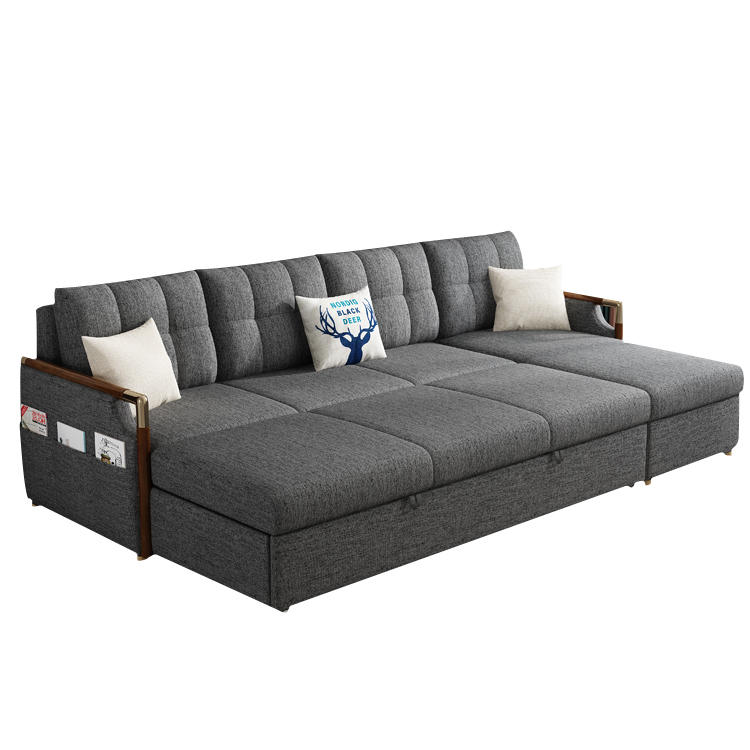 Hot Selling Fabric Sofa Cum Ded