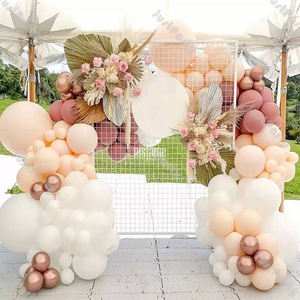 Fournitures de fête et de vacances-vieux ensemble de <span class=keywords><strong>poudre</strong></span> rétro joli ballon coccinelle ours Masha ballons de mariage - Product Image 2