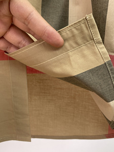 Camisa de manga corta Burberry de diseño a cuadros, informal, transpirable, de alta calidad, para hombre. - Product Image 2