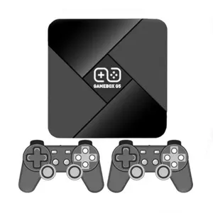 Gamebox G5 עבור אנדרואיד הטלוויזיה 4K HD 32G/64GB/128GB רטרו משחקי 2.4G קונסולה קלאסית עם Dual ג 'ויסטיק Gamepad