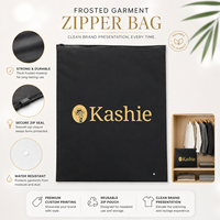 Sacs d'emballage pour vêtements en gros, sacs à fermeture éclair personnalisés avec logo pour vêtements de mode, cadeaux, vente au détail et expédition