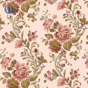 הגעה חדשה מותאם אישית פוליאסטר crinkle עלה דפוס פרחוני koshibo עבור שמלת hutterite - Product Image 4