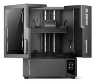 Impresora 3D de Resina ELEGOO Jupiter 2 16K, Pantalla LCD Monocromática de 14 Pulgadas y 16K, Nivelación Automática y Recarga Automática de Resina para Joyería y Piezas Dentales