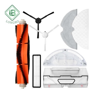 Cepillo principal de rodillo cepillo lateral filtro HEPA almohadilla de trapeador aptos para Xiaomi <span class=keywords><strong>Dreame</strong></span> <span class=keywords><strong>D9</strong></span> <span class=keywords><strong>Pro</strong></span> Max L10 <span class=keywords><strong>Pro</strong></span> - Product Image 1