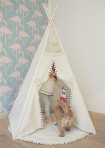Petite maison intérieure <span class=keywords><strong>Tipi</strong></span> indien 2021, cadre en coton, jeu <span class=keywords><strong>Tipi</strong></span> pour enfants, <span class=keywords><strong>tente</strong></span> pour bébé, vente en gros - Product Image 4