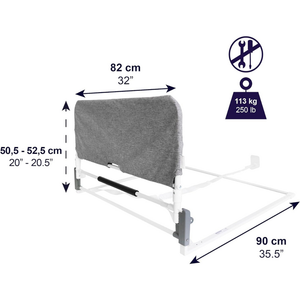 Barrière de lit pliable pour adulte, barrière de lit réglable pour adulte KMINA K40050 - Product Image 2