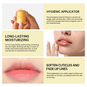 Beurre à <span class=keywords><strong>lèvres</strong></span> au miel Propolis Lipcerin <span class=keywords><strong>Baume</strong></span> à <span class=keywords><strong>lèvres</strong></span> hydratant et masque 12 heures Hydratation longue durée Distributeur doux Exfoliation Twist Kore - Product Image 4