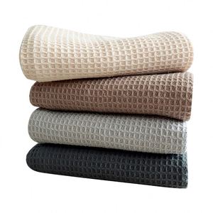 Essuie-tout de cuisine en coton tissé uni gaufré, séchage rapide, tampon à récurer, chiffons de nettoyage - Product Image 1