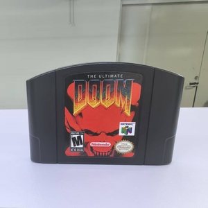 Cartouche pour la console de jeu <span class=keywords><strong>Nintendo</strong></span> <span class=keywords><strong>64</strong></span> N64 Ultimate <span class=keywords><strong>Doom</strong></span>, version américaine NTSC, anglais - Product Image 2