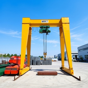 <span class=keywords><strong>Grue</strong></span> portique mobile certifiée CE de type boîte 5T 10T 20T pour le levage de marchandises en usine et en cour - Product Image 1
