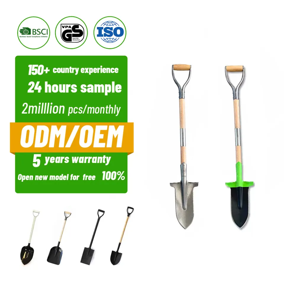 outdoor multi tools portable scooping camping spade garden shovel for digging with handle