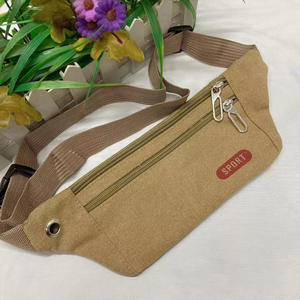 Sac en toile fonctionnel pour homme <span class=keywords><strong>avec</strong></span> fermeture éclair double sens et intérieur doux pour protéger les appareils électroniques et les documents - Product Image 1