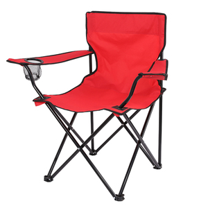 Chaise de camping pliable légère en métal <span class=keywords><strong>Aldi</strong></span> pour pique-nique en plein air, fauteuil confortable pour la pêche - Product Image 2