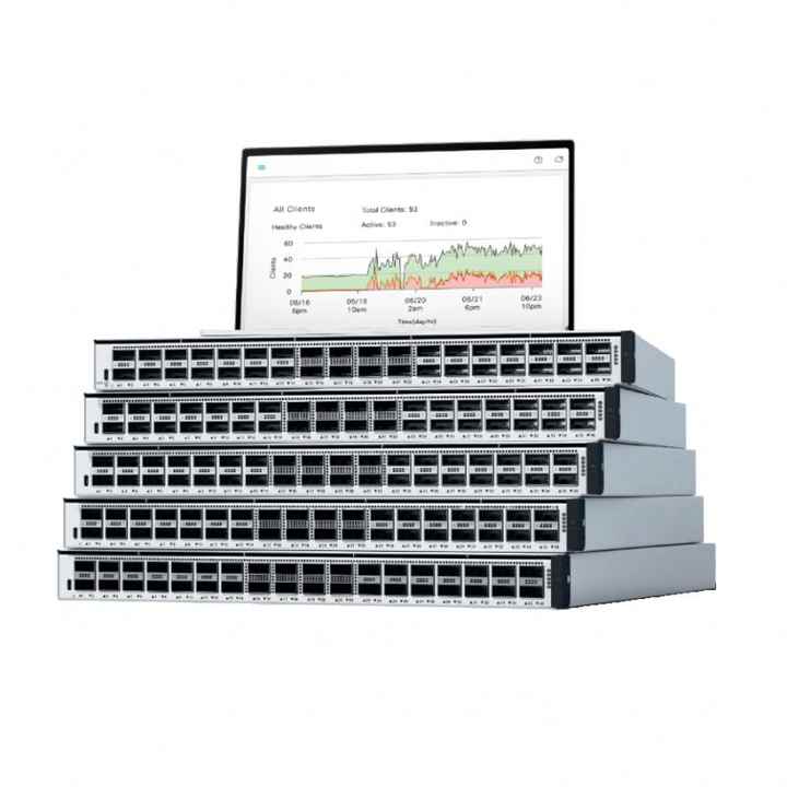 Solo genuino Conmutador de enlace ascendente de datos 4x1G de 24x