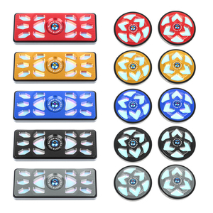 Placa Reflectante para Motocicleta <span class=keywords><strong>Yamaha</strong></span> XMAX300, Modificación, Señal de Advertencia para Conducción Nocturna, Cuerpo Luminoso - Product Image 2