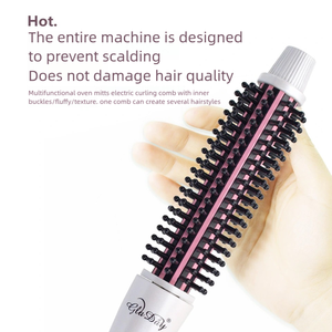 <span class=keywords><strong>Fer</strong></span> à <span class=keywords><strong>friser</strong></span> texturé pour cheveux courts pour homme, rehausseur de racine de cheveux haut, volumisant, avec <span class=keywords><strong>boucle</strong></span> intérieure pour un usage domestique - Product Image 5