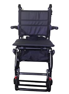 Sillas de ruedas para adultos Silla de transporte Ligera plegable con mango giratorio, sillas de ruedas de viaje plegables portátiles - Product Image 3