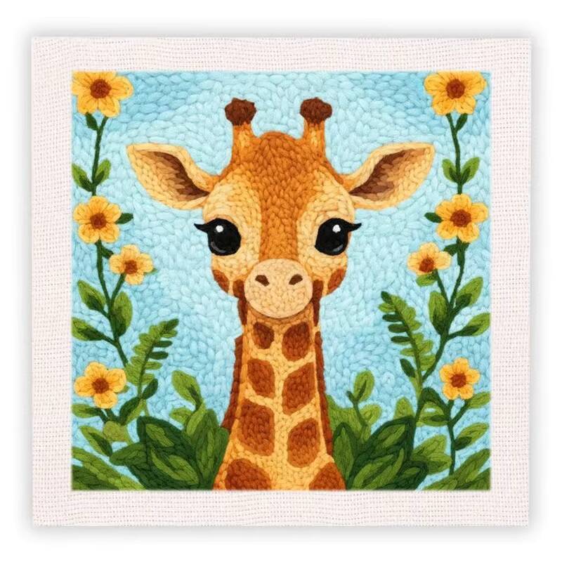 Kit de broderie au punch needle