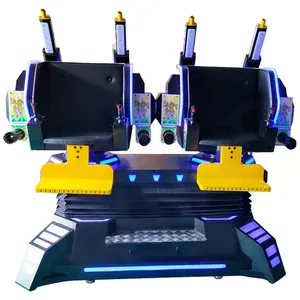 Popular Two-person Battle Earn Money Amusement Park Equipment 9D Virtual Reality Mech Warrior 9D VR Cinema System